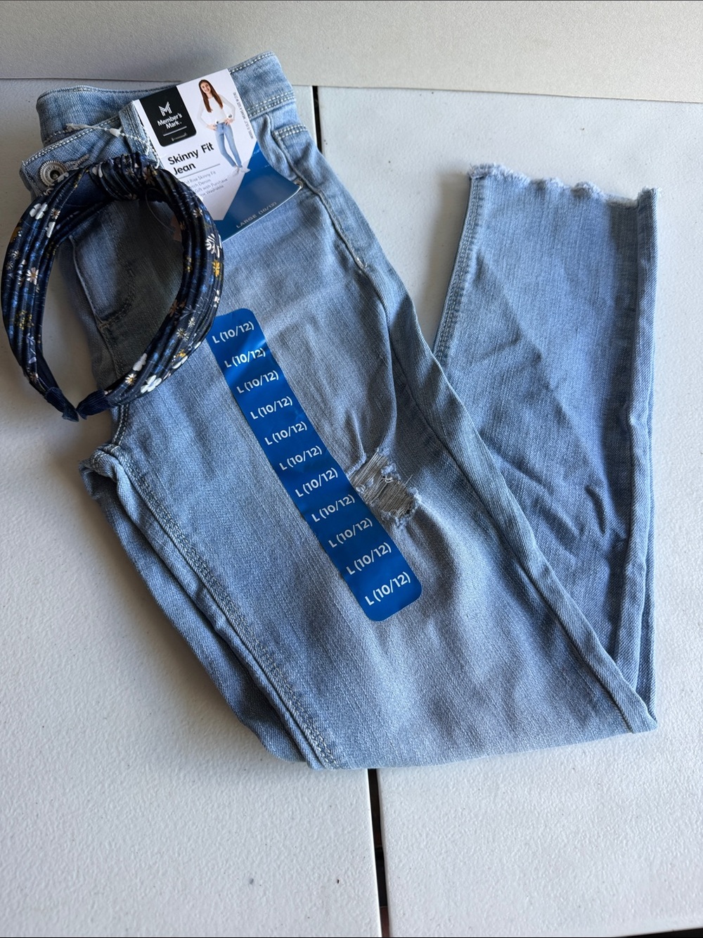 Mudd kids  Skinny Jeans in Light Wash Blue